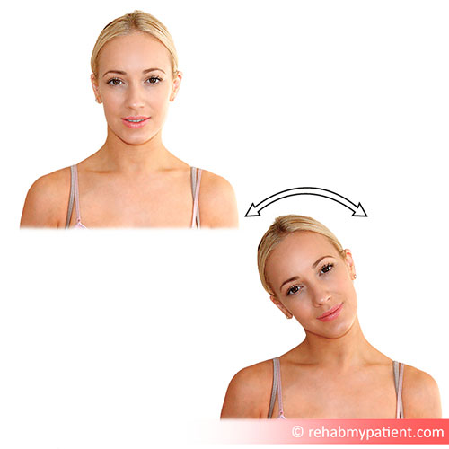neck side flexion mobilisation